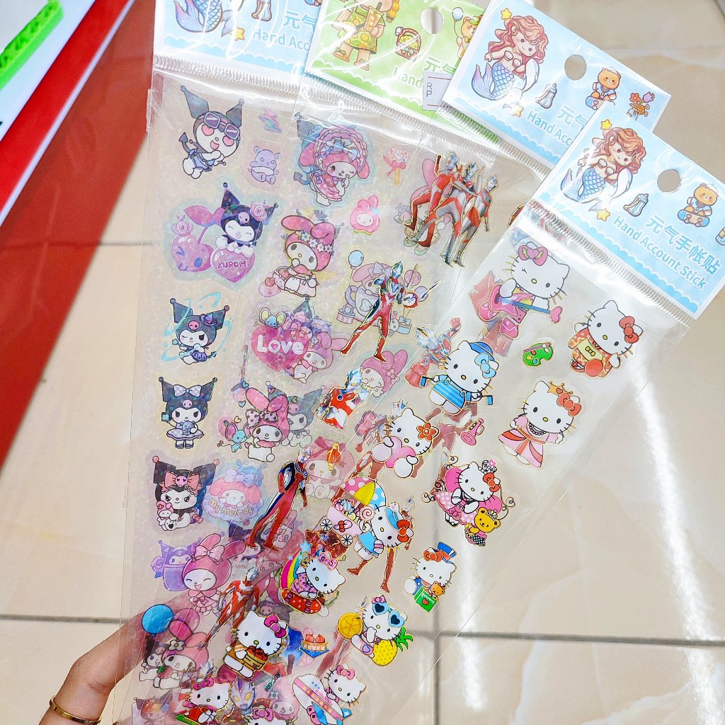 

Mainan Edukasi Anak Stiker Karakter Sanrio Murah Harga Grosir Bisa COD