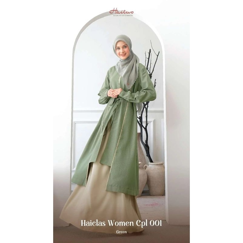 TERMURAH GAMIS HAITWO HAICLAS CPL WOMEN 001