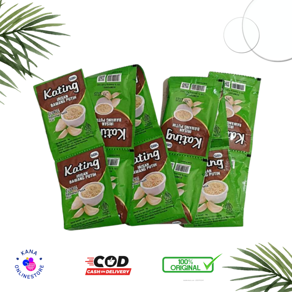 

KATING Irisan Bawang Putih [6gr X 12 sachet]