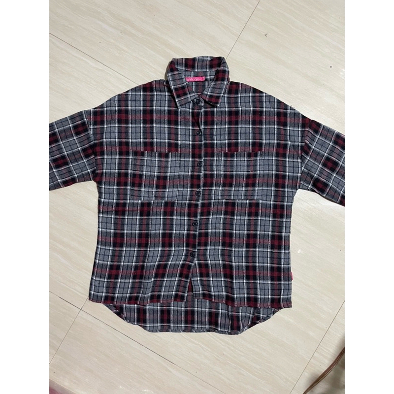 Baju kotak Kotak wanita