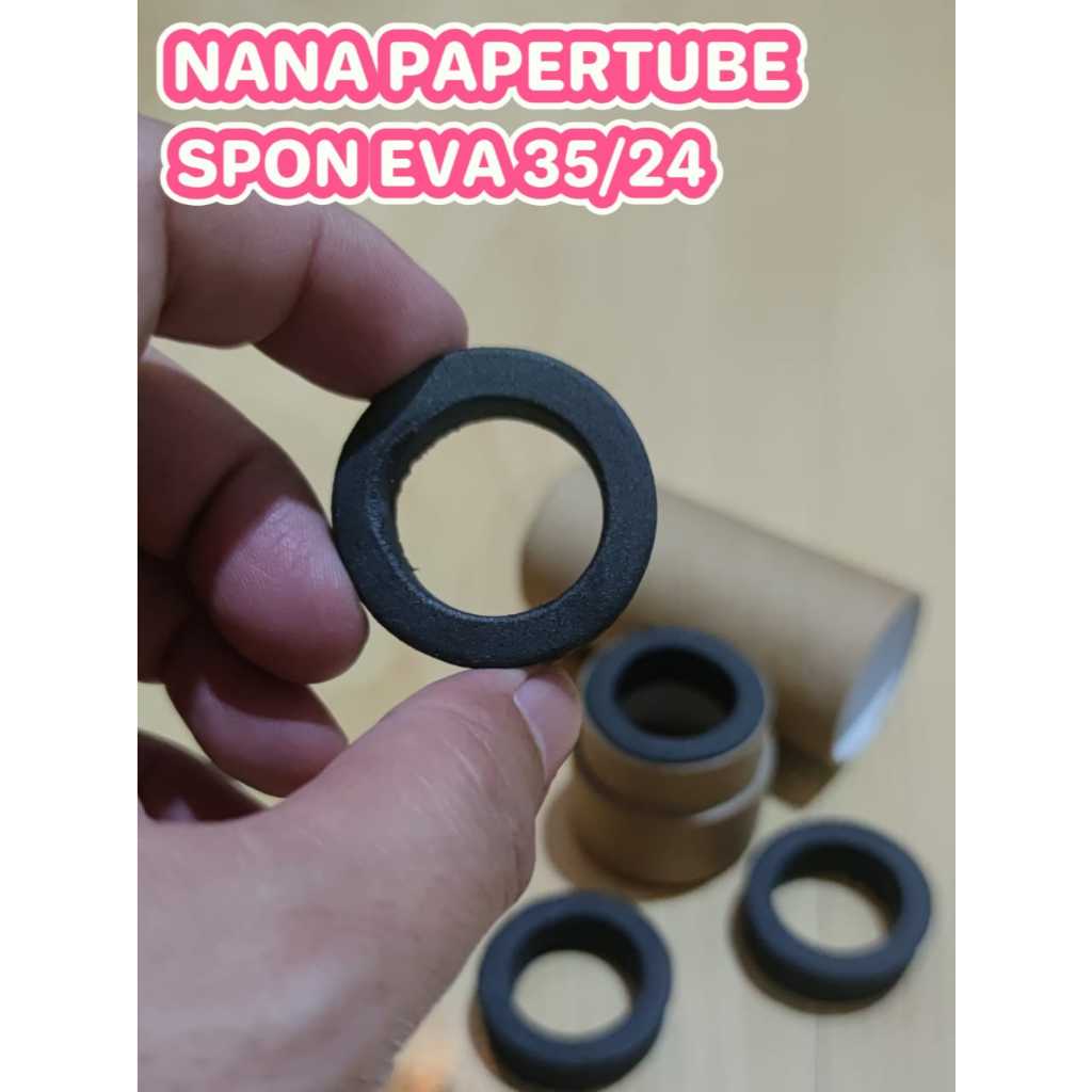 

SPON EVA CUSTOM 35/24 MM UNTUK NANA PAPER TUBE [BUKAAN BAWAH] DIAMETER BOTOL 25 MM
