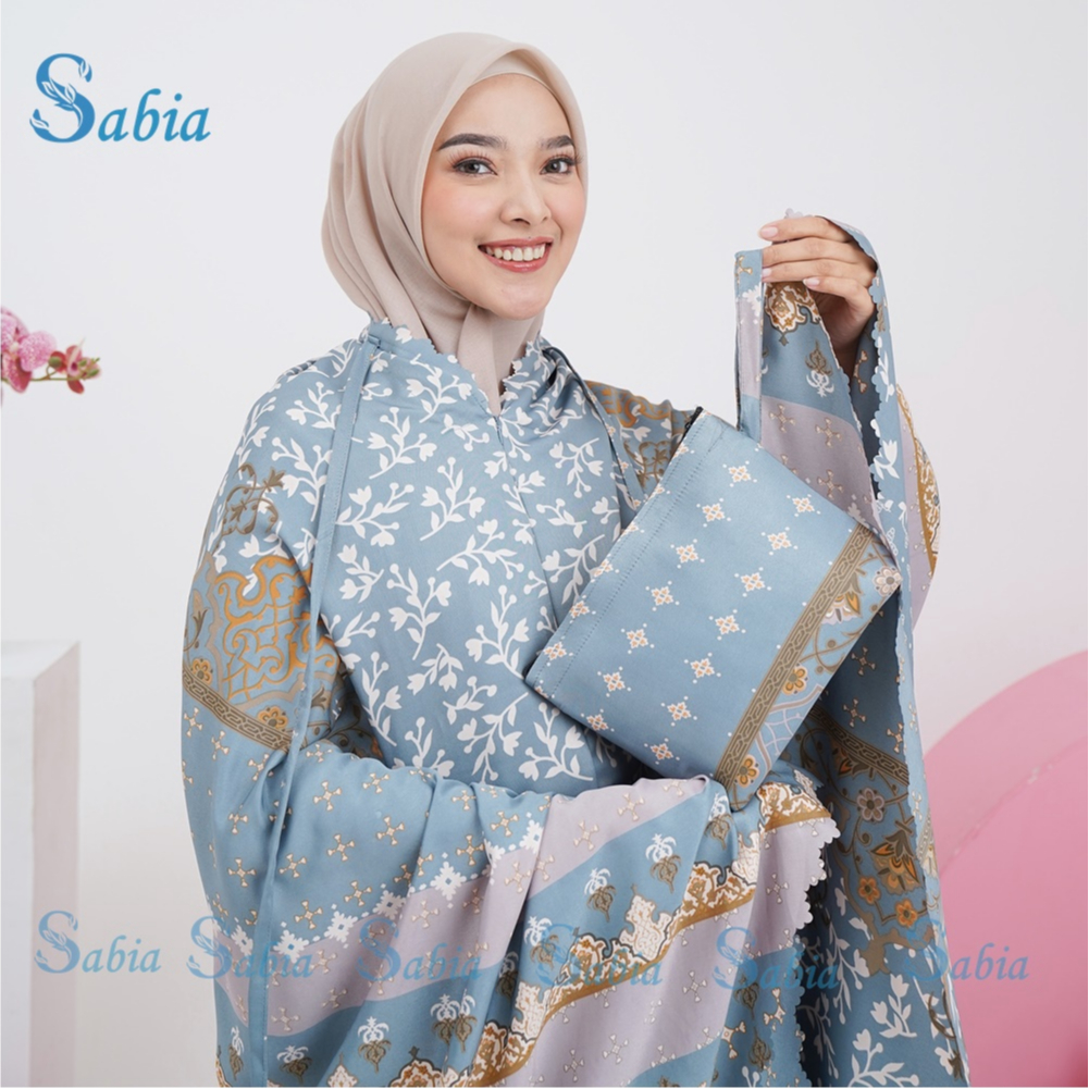 Mukena Dewasa Silk 2in1 Jumbo Mukenah Dewasa Syahnaz Hawa Series Terbaru 2025