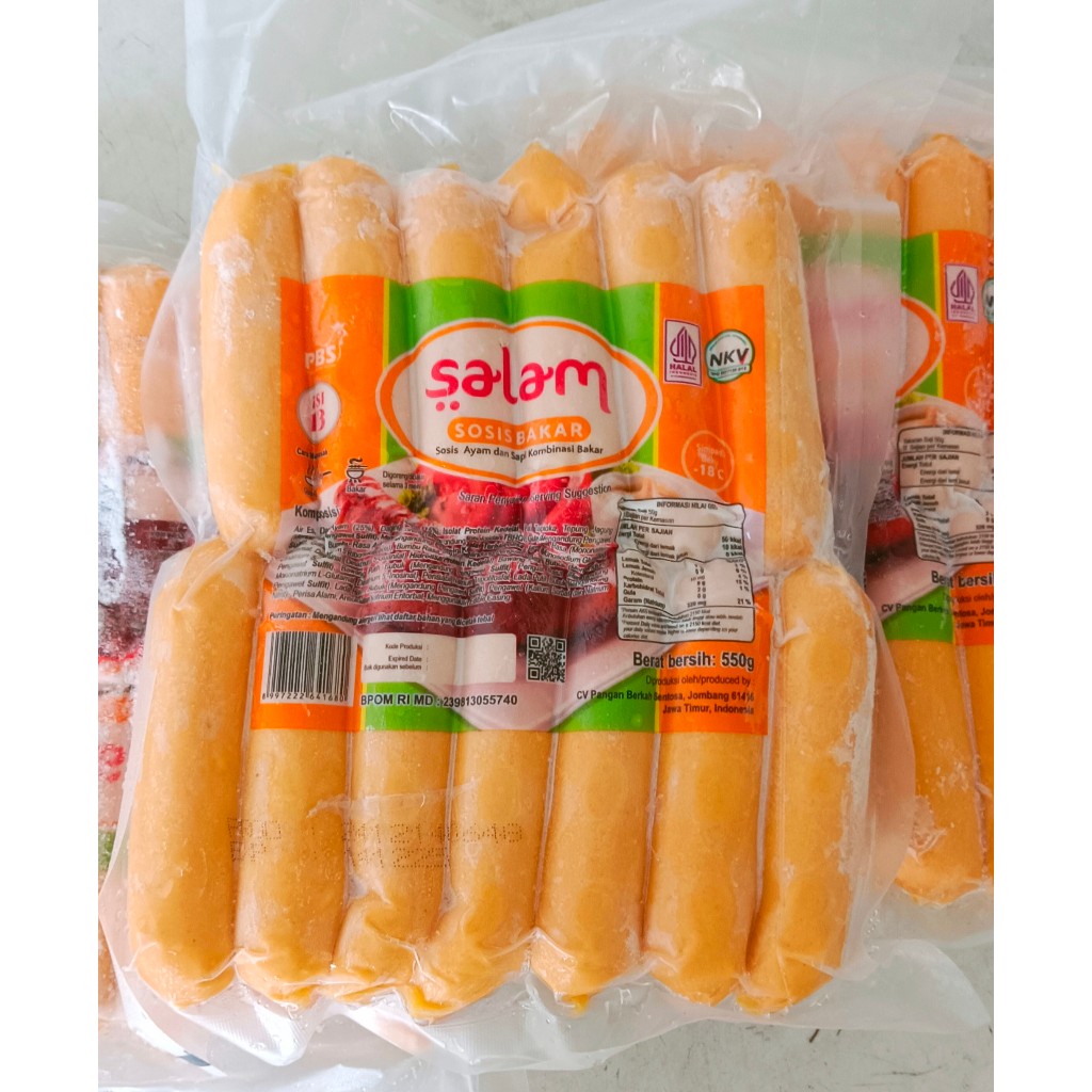 

Salam Sosis Bakar Jumbo isi 13 550gr