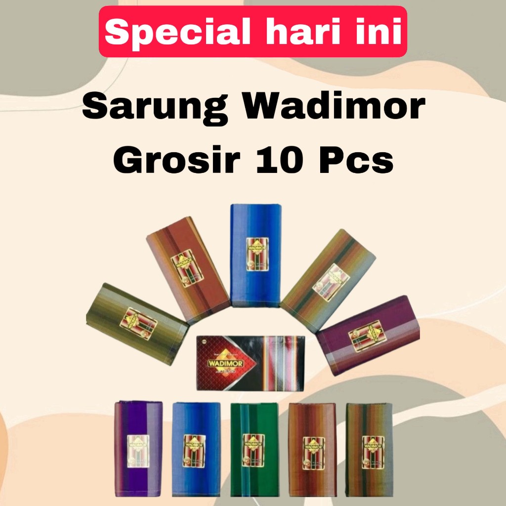 Sarung Wadimor Grosir 10 Pcs