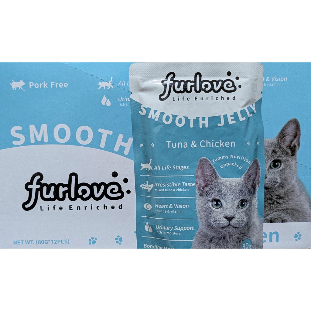 FURLOVE TUNA & CHICKEN 80G
