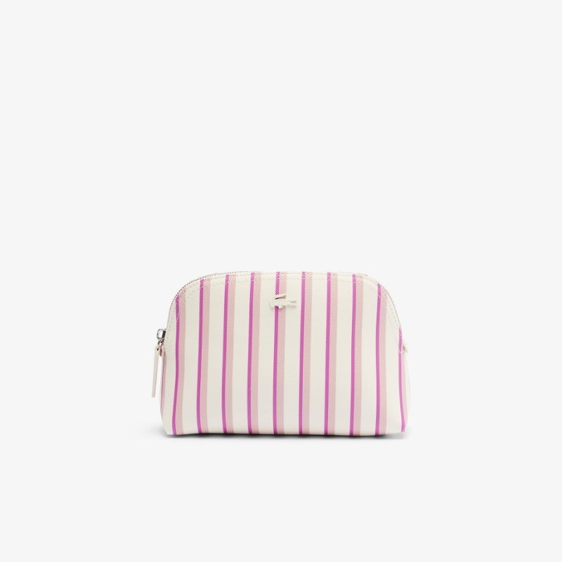 Lacoste Women's Anna Reversible Cosmetic Bag - Beige