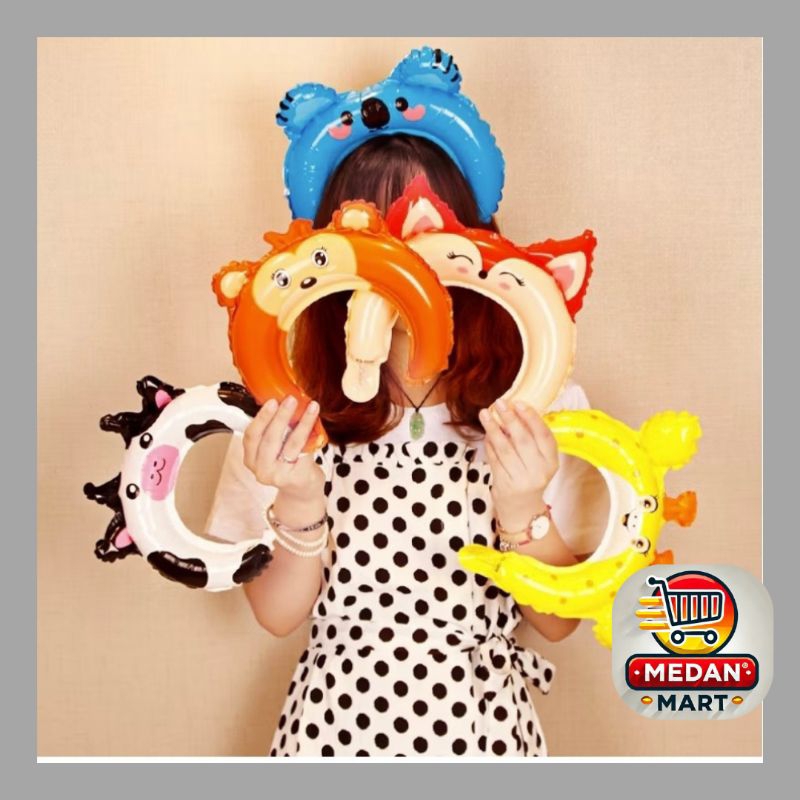 MEDANMART D25 - BALON FOIL UNTUK PESTA | BALON KARAKTER LUCU | DEKORASI PESTA | ALAT DEKOR ULANG TAH