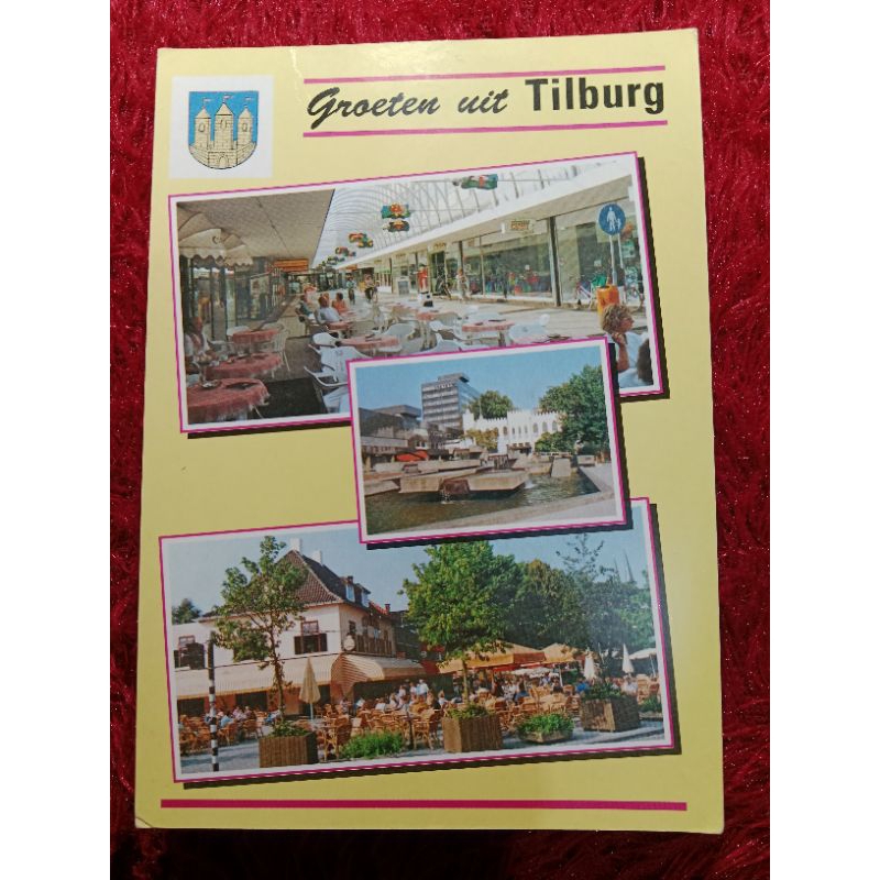 

Post card Belanda Groeten uit TILBURG UN USED