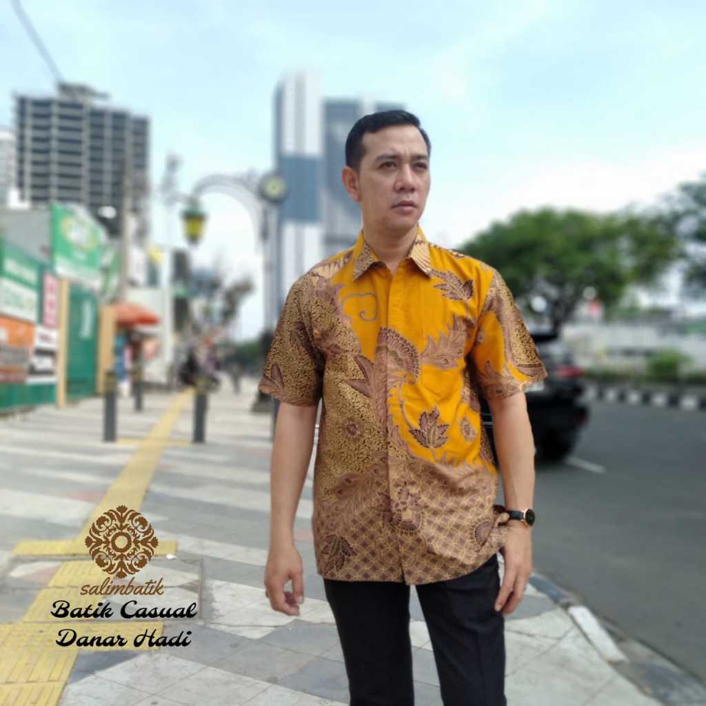 Baju Hem Batik Pria Danar Hadi