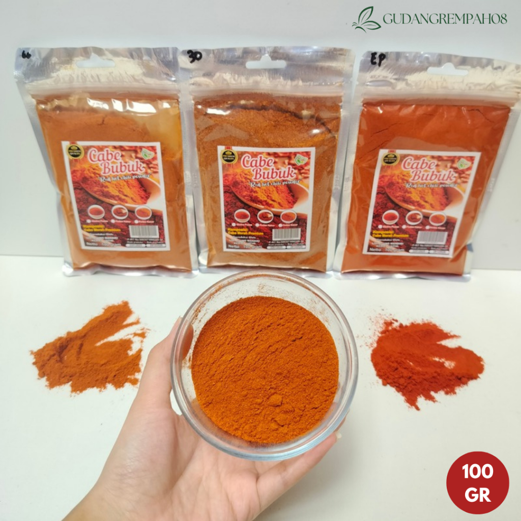 

Bubuk Cabe Kemasan 500 gram | Chili Powder Ekstra Hot