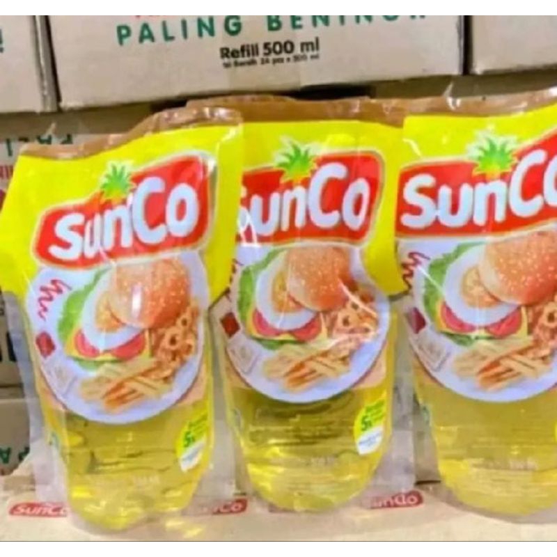 

SunCo minyak goreng 2L.