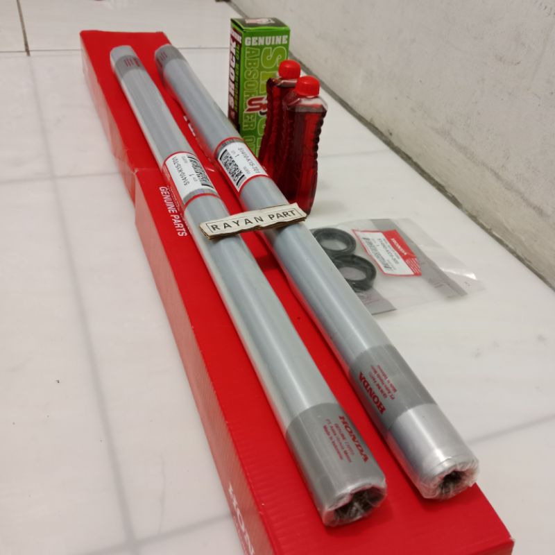 as shock depan sepasang k15 cb150r new cb150r cb150r sok sil oli