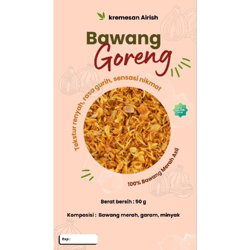 

Banwang goreng Gurih Renyah 30