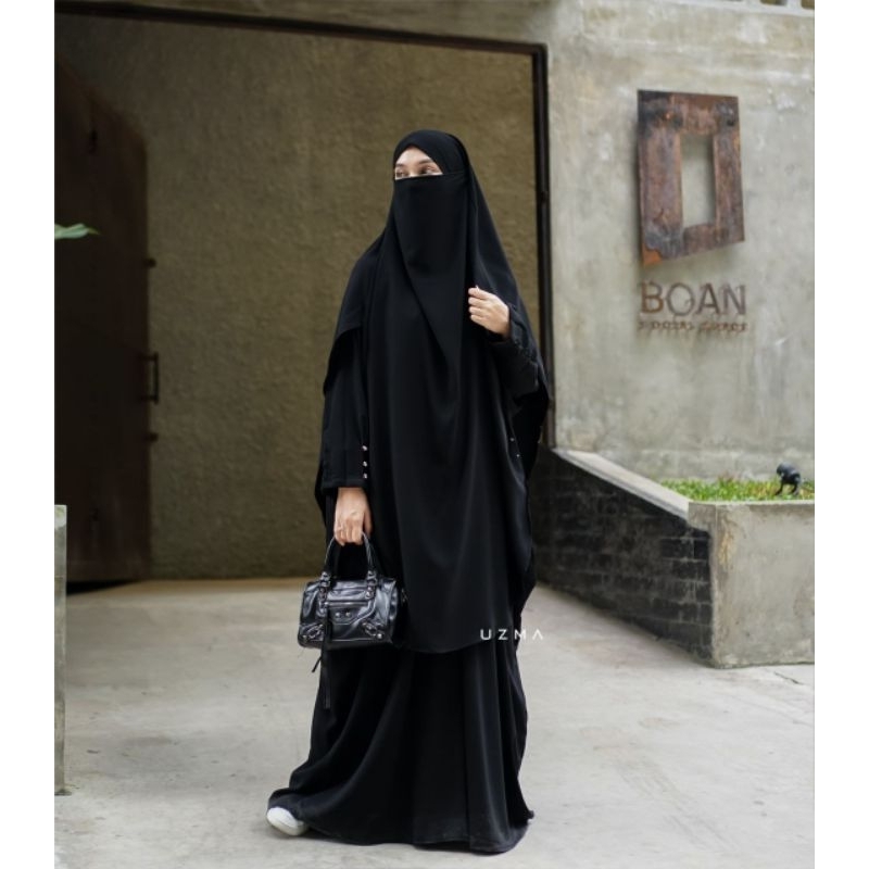 Uzmahijab NAFISA ABAYA FORTALEZA Original FK fortaleza jumbo