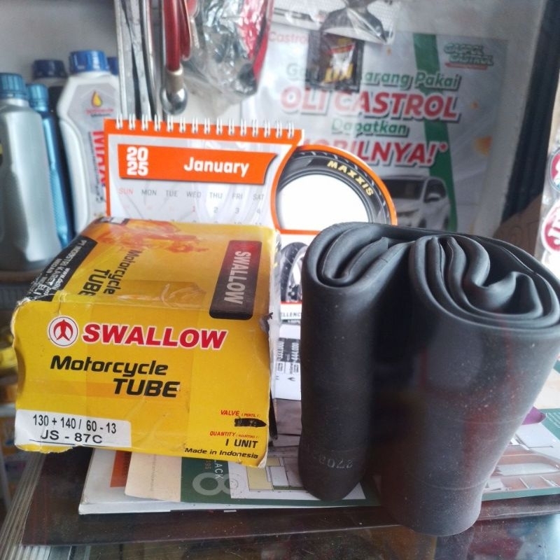 ban dalam motor swallow 130+140/60-13 nmax pcx depan/belakang veleq 13