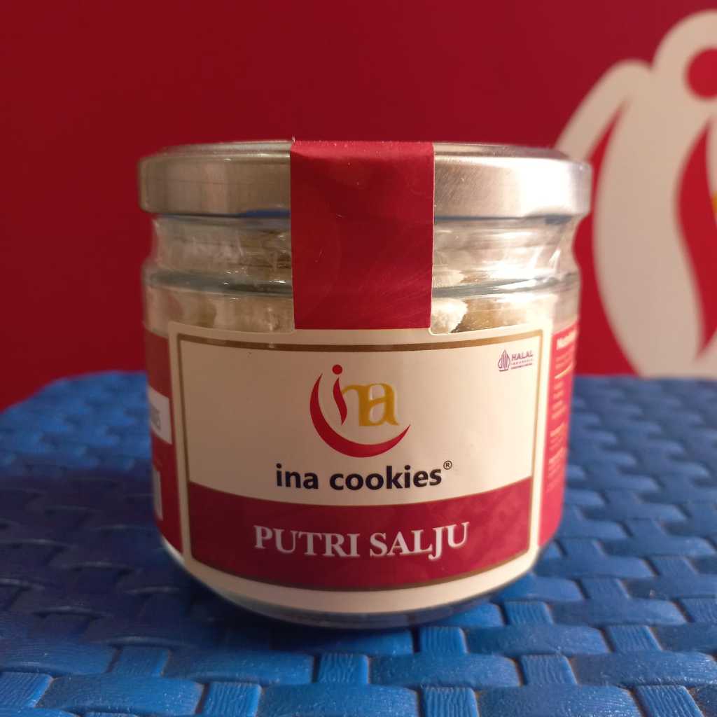 

Putri Salju - Kue Kering Premium Toples Jar by Ina Cookies