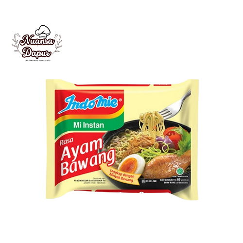 

Indomie Mi Instan Rasa Ayam Bawang 1 Bungkus
