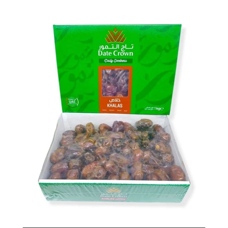 

Kurma Date Crown Khalas 1 Kg - Premium Emirates Dates