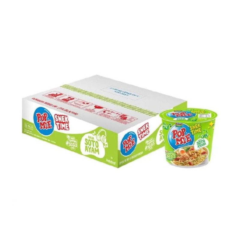 

Pop Mie Snek Pop Mi Mini Rasa Soto 1 Dus isi 12 pcs