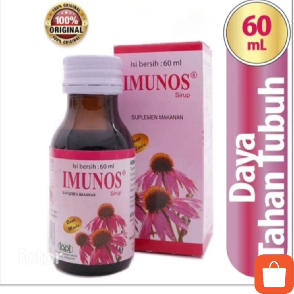 

Imunos Sirup Anak, Imunos Syrup Multivitamin Anak isi 60 ml, Imunos Plus, Imunos Plus Suplemen Anak