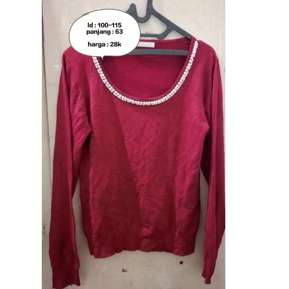 rajut pink fanta preloved