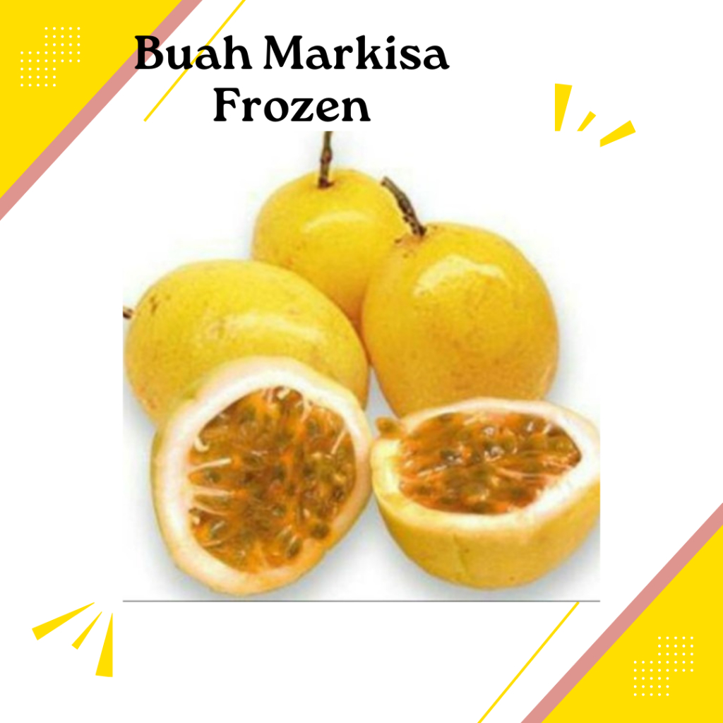 

BUAH MARKISA FROZEN KEMASAN 1KG - DISASS JOGJA