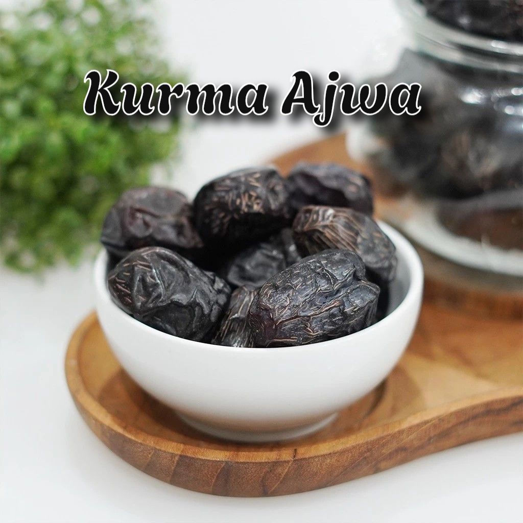 

Kurma Ajwa Madinah 250 gr / Toples - Pouch / Kurma Nabi
