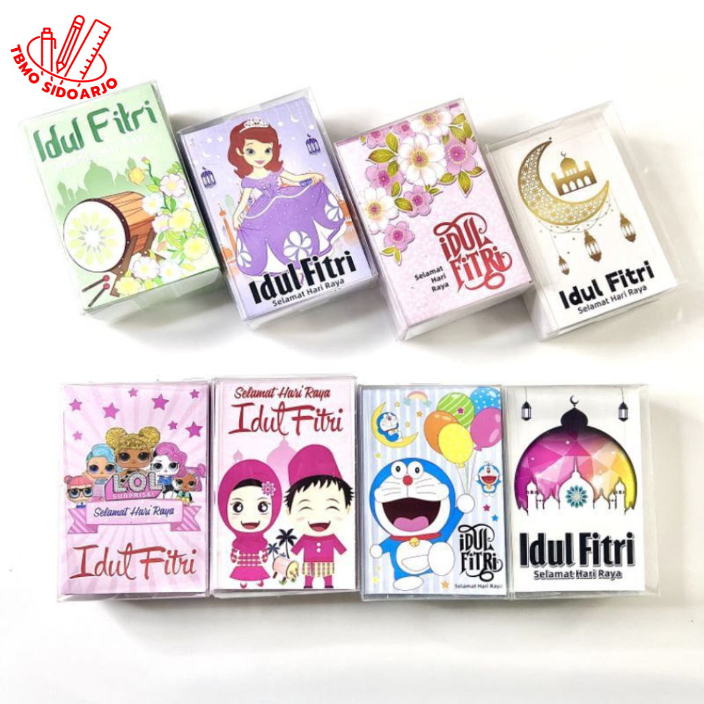 

ANGPAO / ANGPAU LEBARAN / AMPLOP IDUL FITRI ISI 10 PCS KARAKTER KARTUN