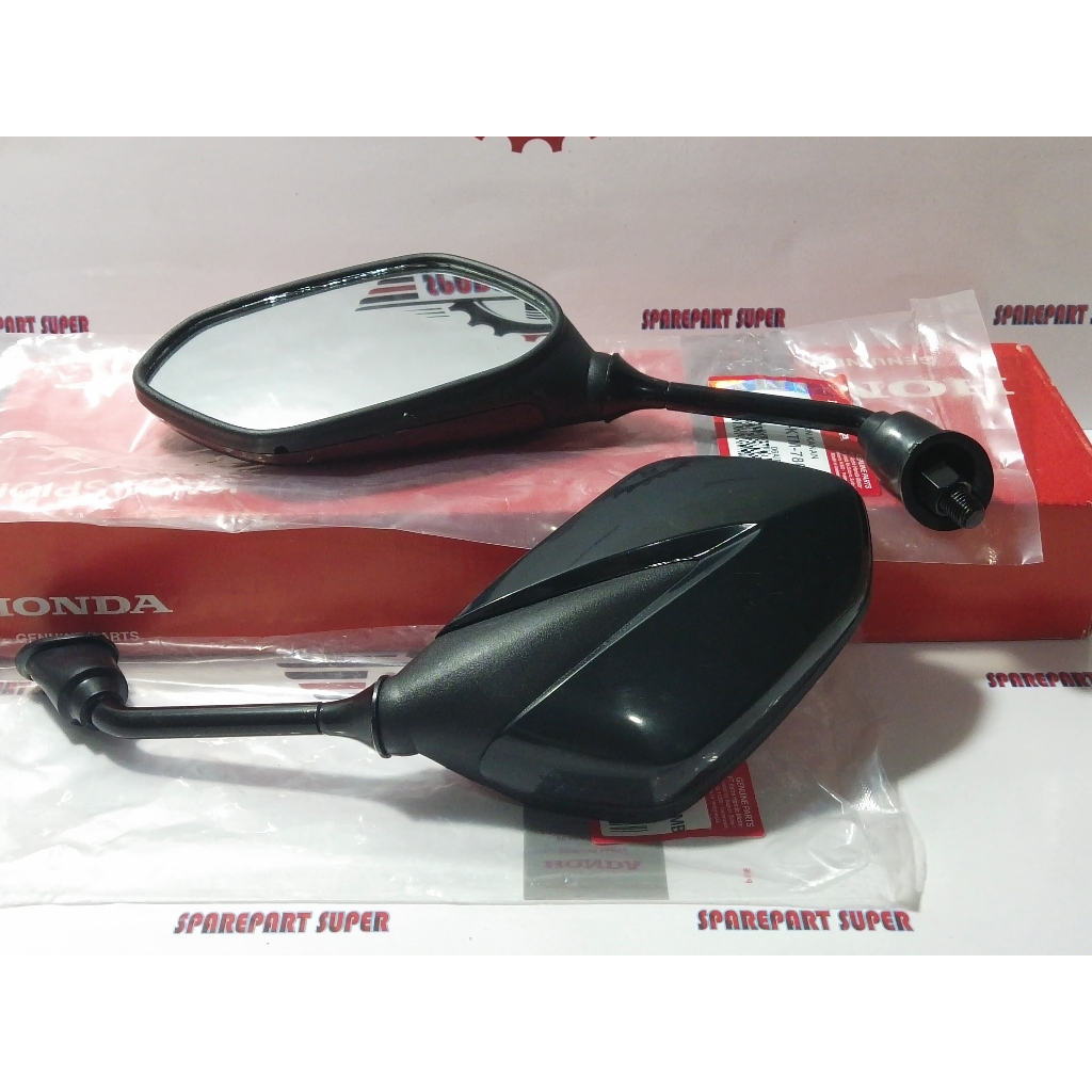 KACA SPION SUPRA X 125 KTM, 1 SET KACA SPION SEPEDA MOTOR HONDA SUPRA X, SPION SUPRA X 125