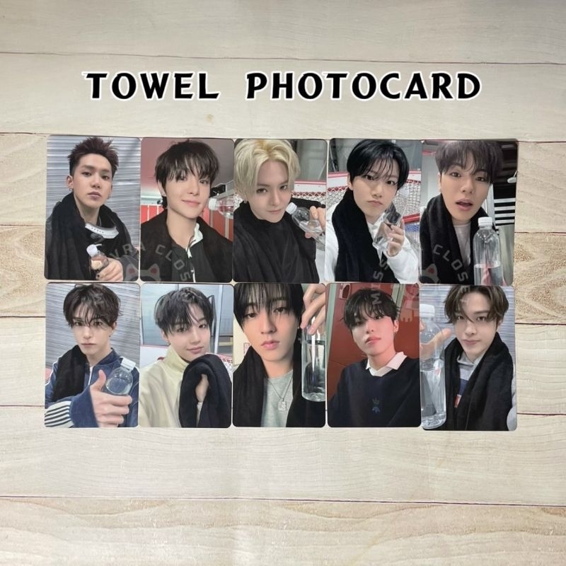 [READY STOCK] TREASURE PHOTOCARD MD TEAM TREASURE TOWEL UNIFORM HOODIE PC OFFICIAL