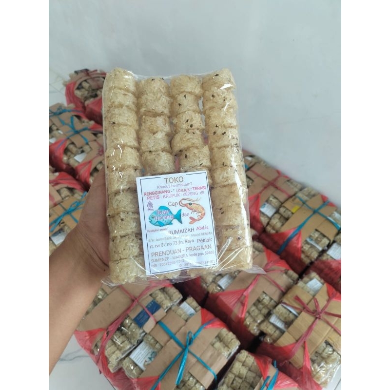 

Rengginang lorjuk khas madura (mentah) isi 40 pcs*