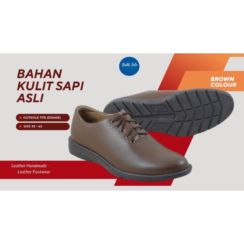 BAKTI SOLO - SEPATU KULIT PRIA MURAH & BERKUALITAS