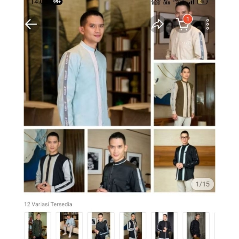 KOKO IVAN GUNAWAN FASHION ORIGINAL MANDJHA KHALIF PARKER LONG SLEEVE KEMEJA BAJU,PRODUKSI JG KOKO CO