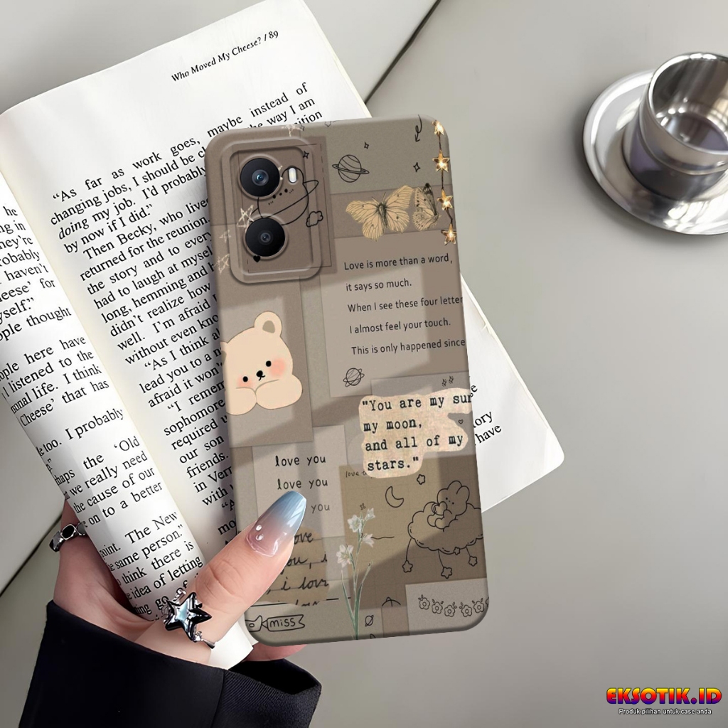 Case Oppo A96 - Casing Oppo A96 - Fashion Case - Silikon Oppo A96 - Motif Keren Dan Lucu - Softcase 