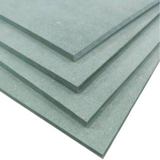 Papan MDF hijau/HMR 12mm (50x40)cm, papan kayu MDF hijau HMR, plywood