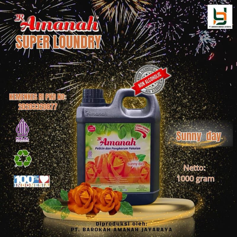 Mawar super Laundry Pewangi pengharum Pakaian baju