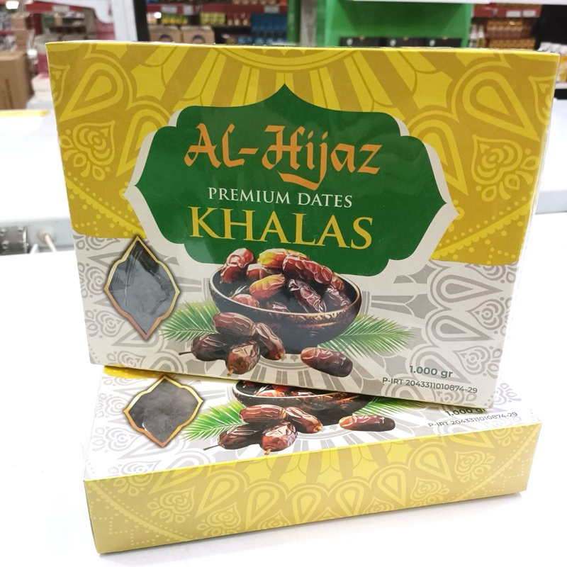 

Kurma Khalas Premium Al Hijaz 1Kg