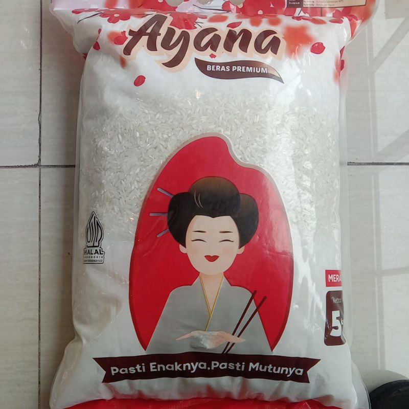 

Ayana Beras Premium Pasti Enaknya Mutunya 5kg