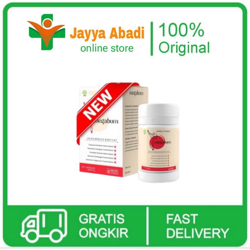 Megaburn® Helps Reduce Body Fat 100 % Original - Megaburn Asli