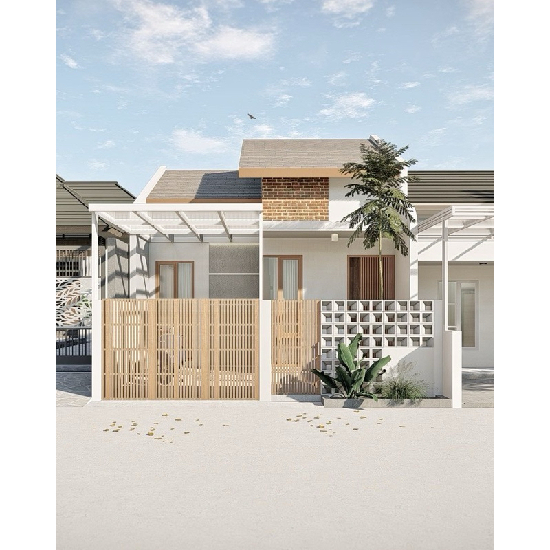 Desain Rumah Industrial Minimalis