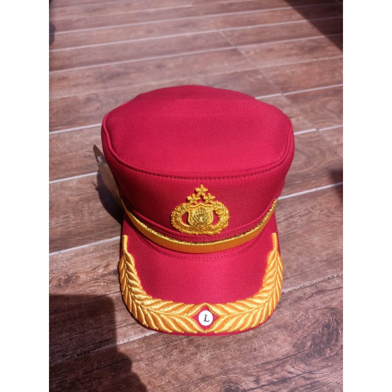 jual Topi komando instruktur pamen polri original mrek zona militer plus nama bordir