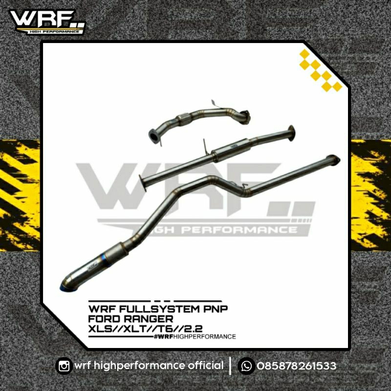 WRF FORD RANGER XLS/XLT 2.2 // KNALPOT MOBIL FORD RANGER