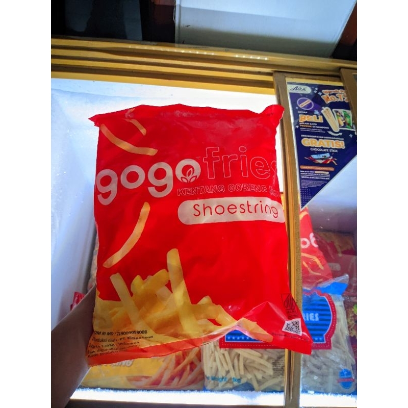 

Gogo Fries Shoestring 1000g