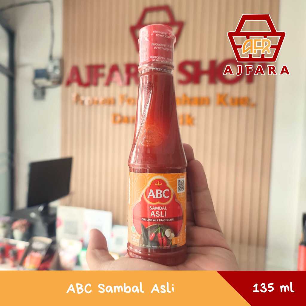 

ABC Sambal Asli Botol 135 ml/ABC Saus Sambal Asli 275 ml/ABC Saus Sambal Asli 335 ml Produk Sambal Siap Saji