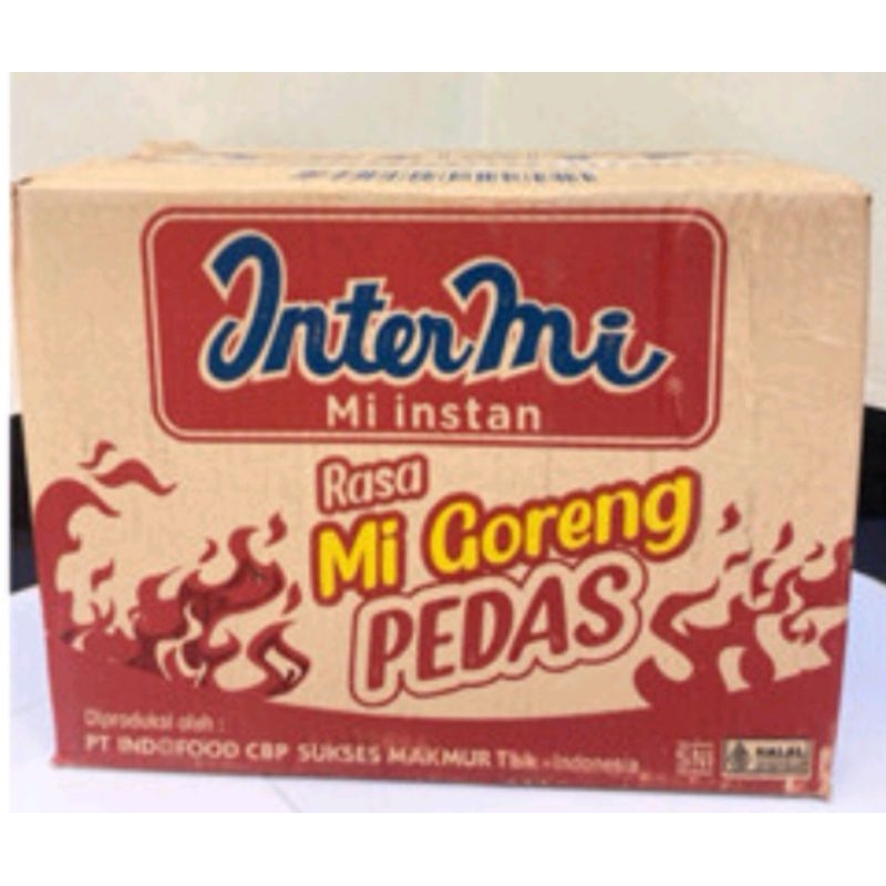 

[1 DUS ISI 40 BUNGKUS] INTER MIE GORENG PEDAS / INTERMIE GORENG PEDAS / INTERMI / INTER MI MIE GORENG PEDAS