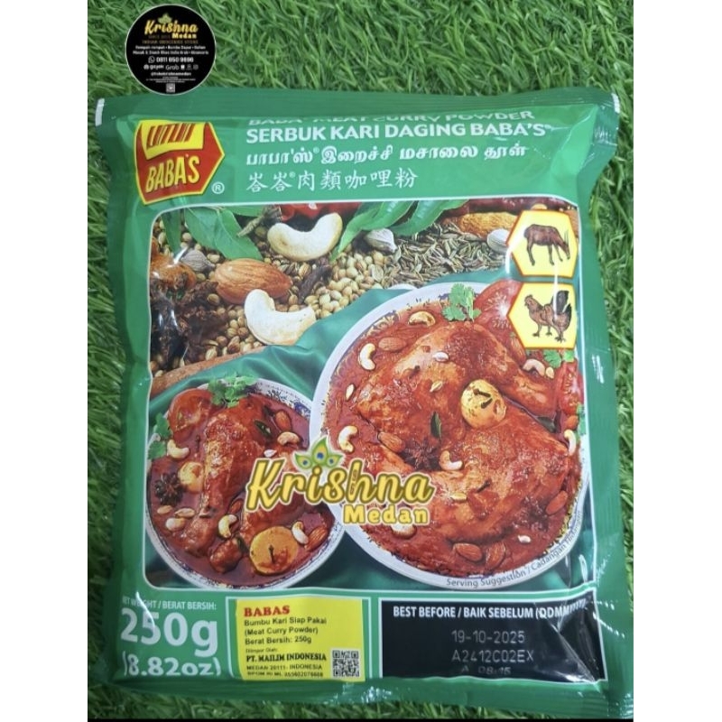 

Babas kari Daging 250gr