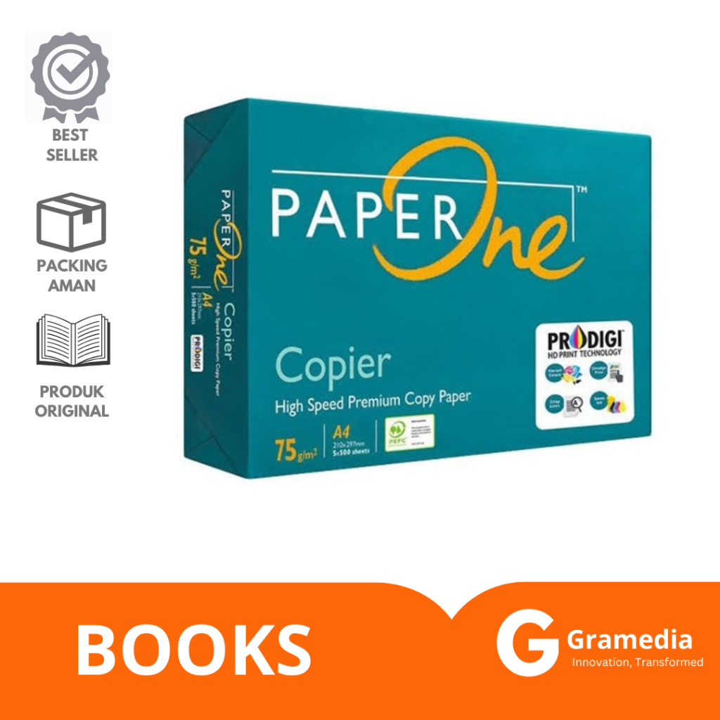 

Gramedia Kedaton - HOT ITEM PAPER ONE FC 75 GR A4
