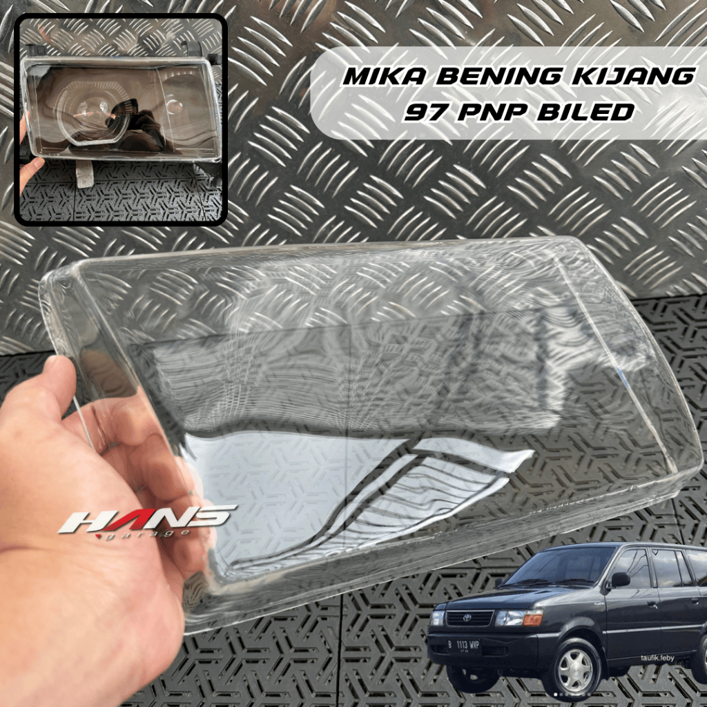 MIKA HEADLAMP BENING KIJANG 97 MIKA LAMPU UTAMA KIJANG KAPSUL 97 PNP BILED