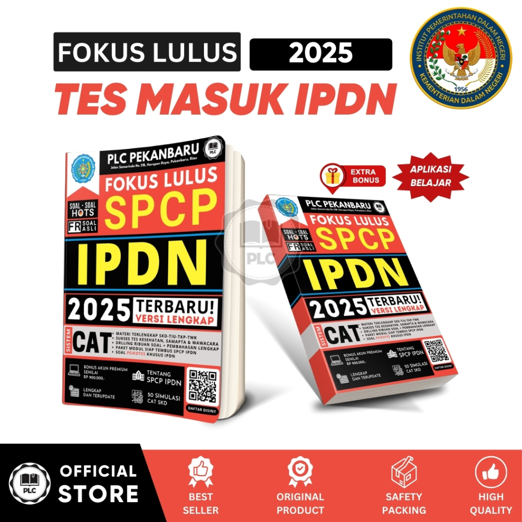 Buku Ipdn 2025 Buku Tes IPDN Buku Persiapan Tes Ipdn Lengkap 2025 Sekolah Kedinasan IPDN Sekdin