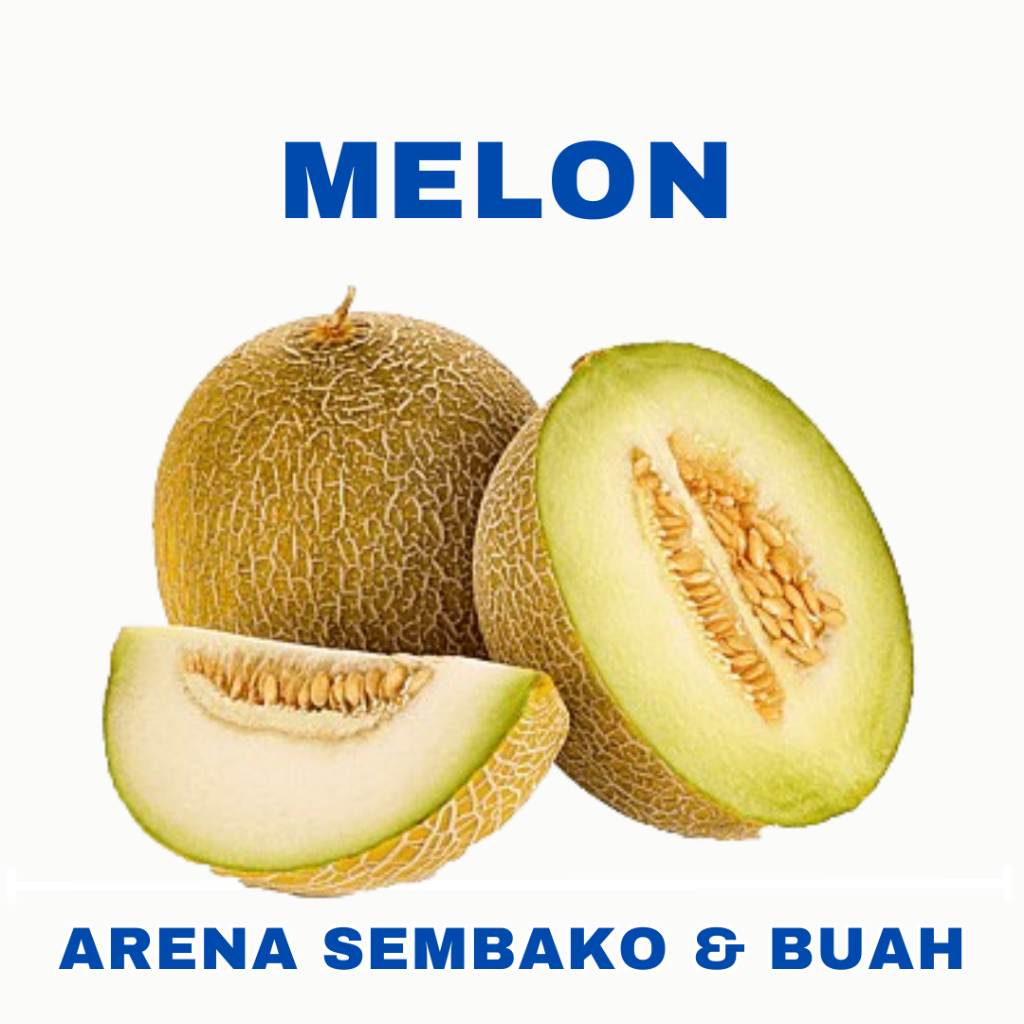 

(BISA COD) PROMOO MELON 1 BUAH BERAT 2 KG - 2.5 KG ARENA BUAH CIKARANG